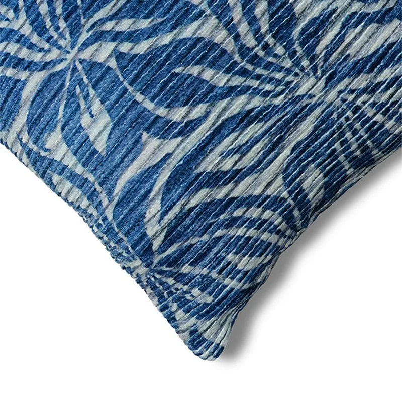 PetalReverie Cushion Cover (Blue) - Set Of Two media 4