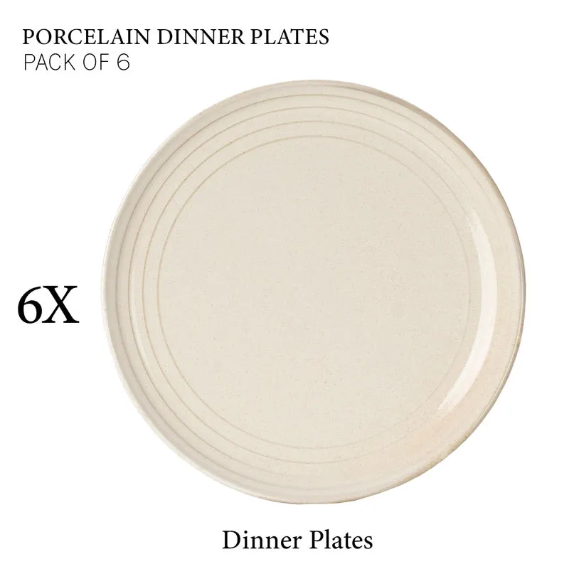 Estia Dinner Plate (Spanish White) - Set Of Six media 5