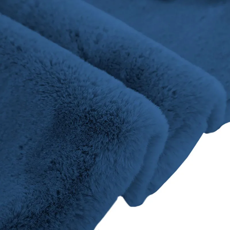 Ruffle Luxe Bath Mat - Teal media 3