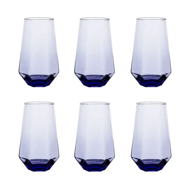 Spherical Mojito Glasses (Transparent,350 mL) - Set Of Six media 3