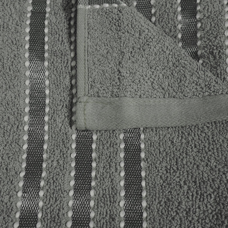 Micro Cotton LuxeDry Comfort Solid Bath Towel - Grey image 7