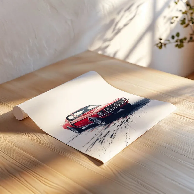 Red Race Wall Poster media 5