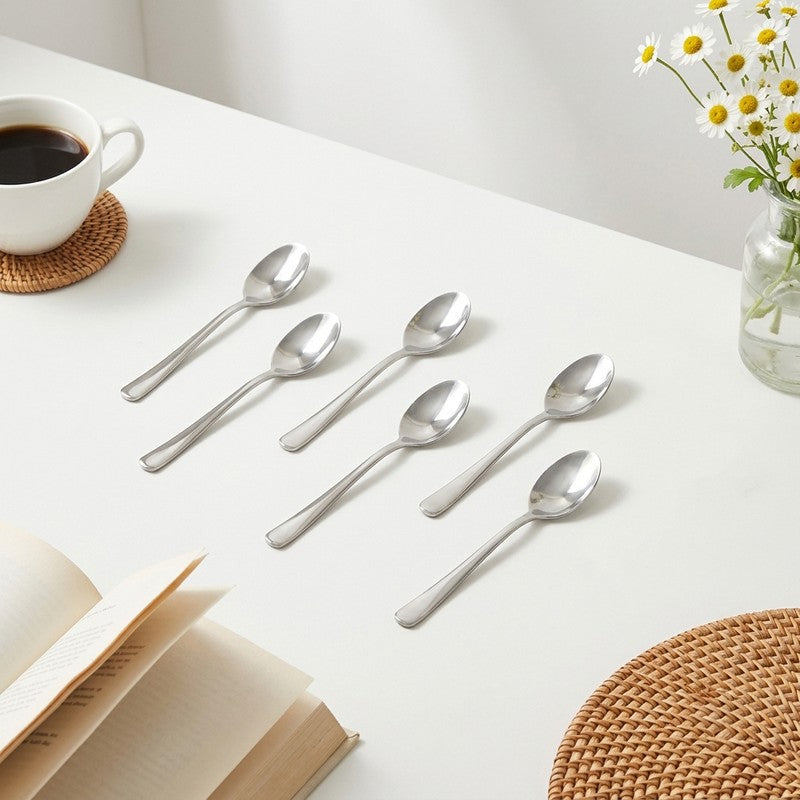 Lucia Stainless Steel Dinner Spoon - Set of Six