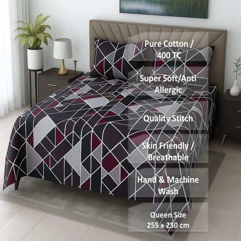 Linexis Cotton Bedsheets - 400 TC media 8