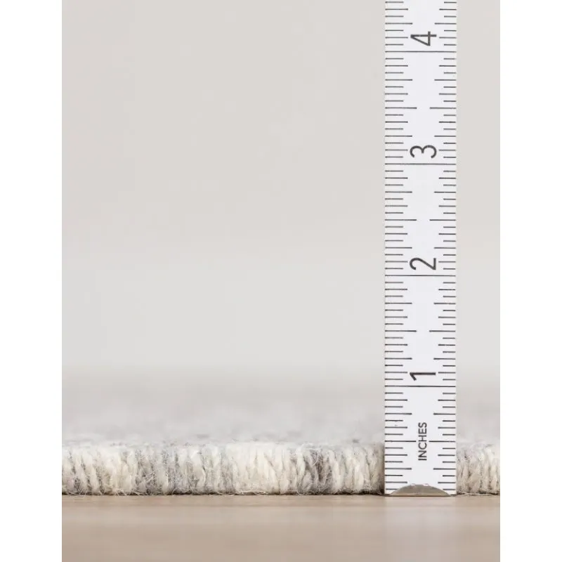 Osman Hand Tufted Wool Rug - Blue Grey media 9