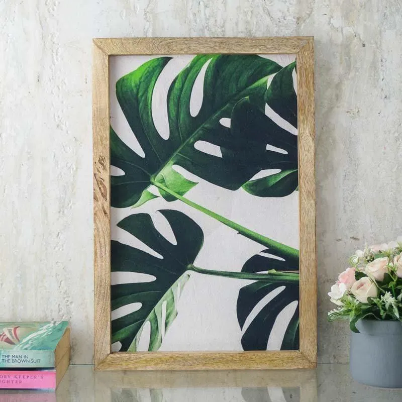 Tropical Leaf Canvas Painting media 1