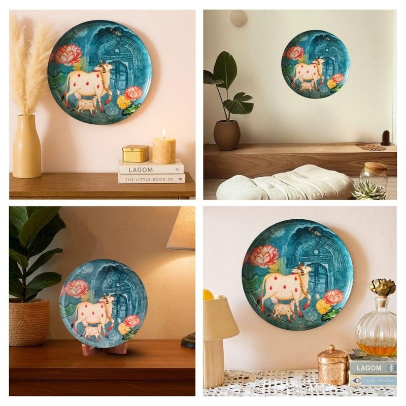Kamadhenu Calm Metal Wall Plate media 6