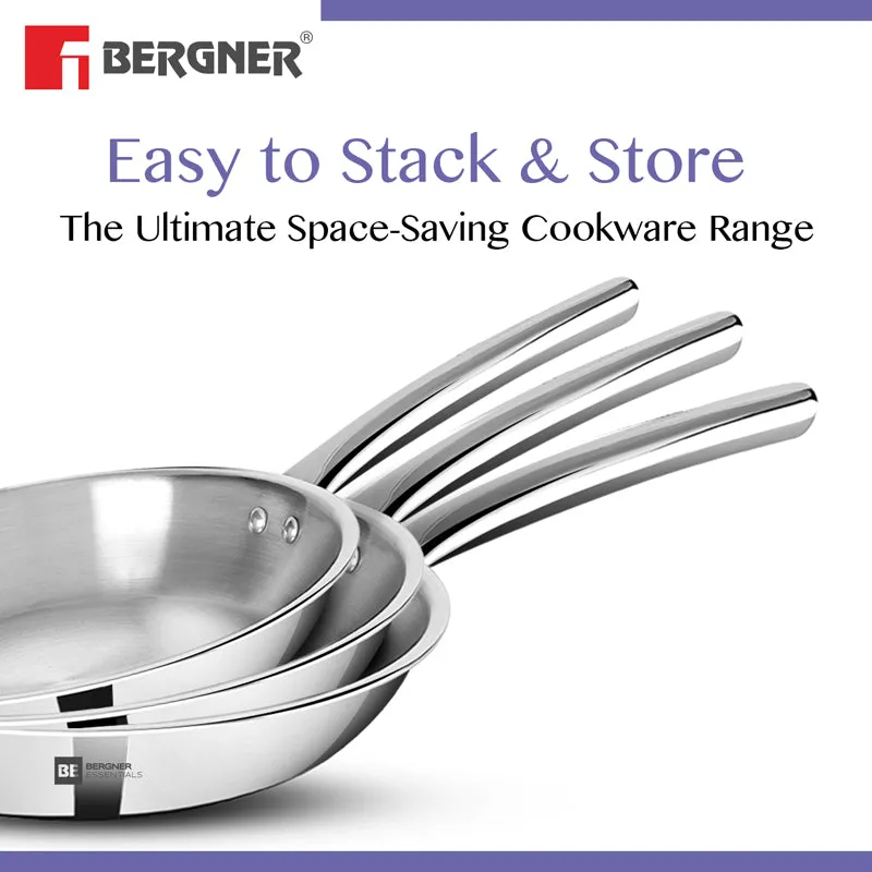 Bergner Stainless Steel Frying Pan - 20 CM media 5