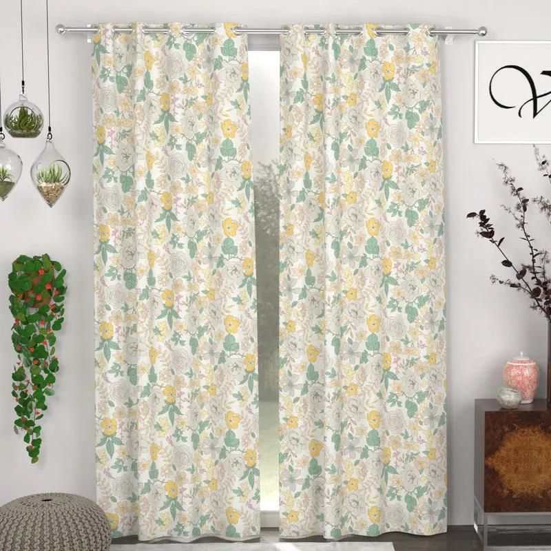 Floral Whisper Curtains - Set of Two media 3