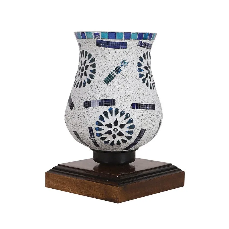 Prism Mosaic Glass Table Lamp - Multicolor media 6