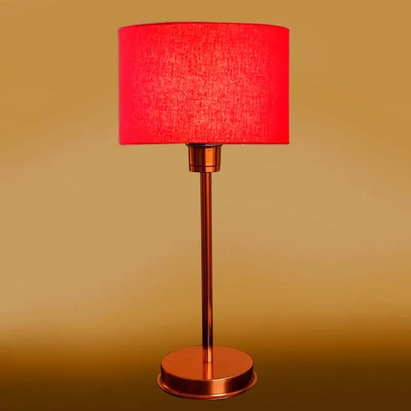 Kavira Kyne Metal Table Lamp - Red media 7