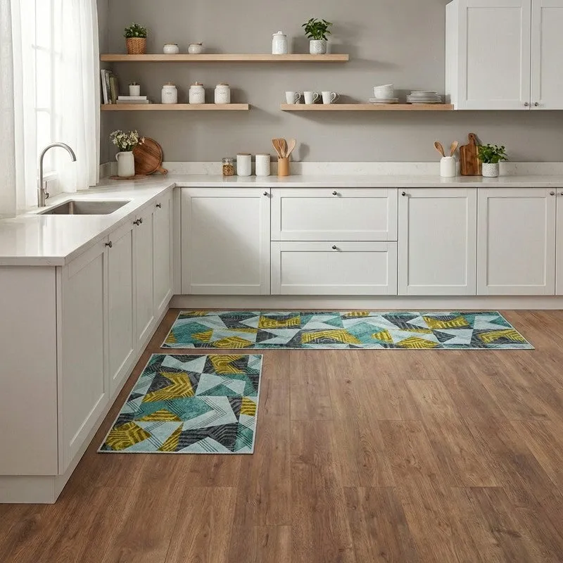 EdgeAbstra Kitchen Floor Mats - Set of Two media 4