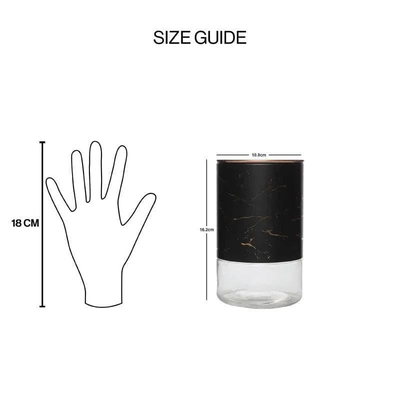 Frankie Glass Jar (Black) - 650 mL media 6