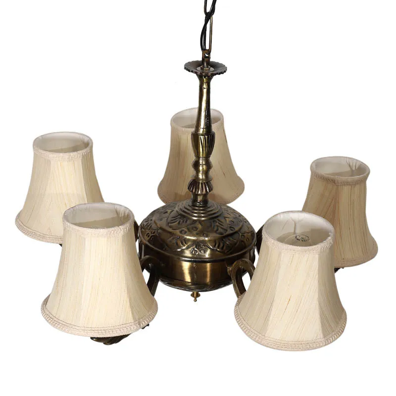 Artisan Conical Golden Antique Ceiling Lamp media 3