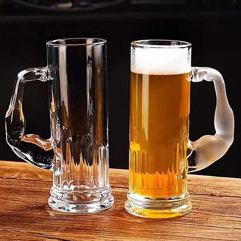 Bravus Beer Mug(450 mL) - Set Of Four media 4