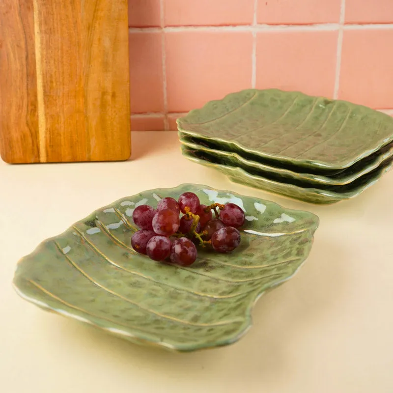 Pistachio Peel Ceramic Platter media 3