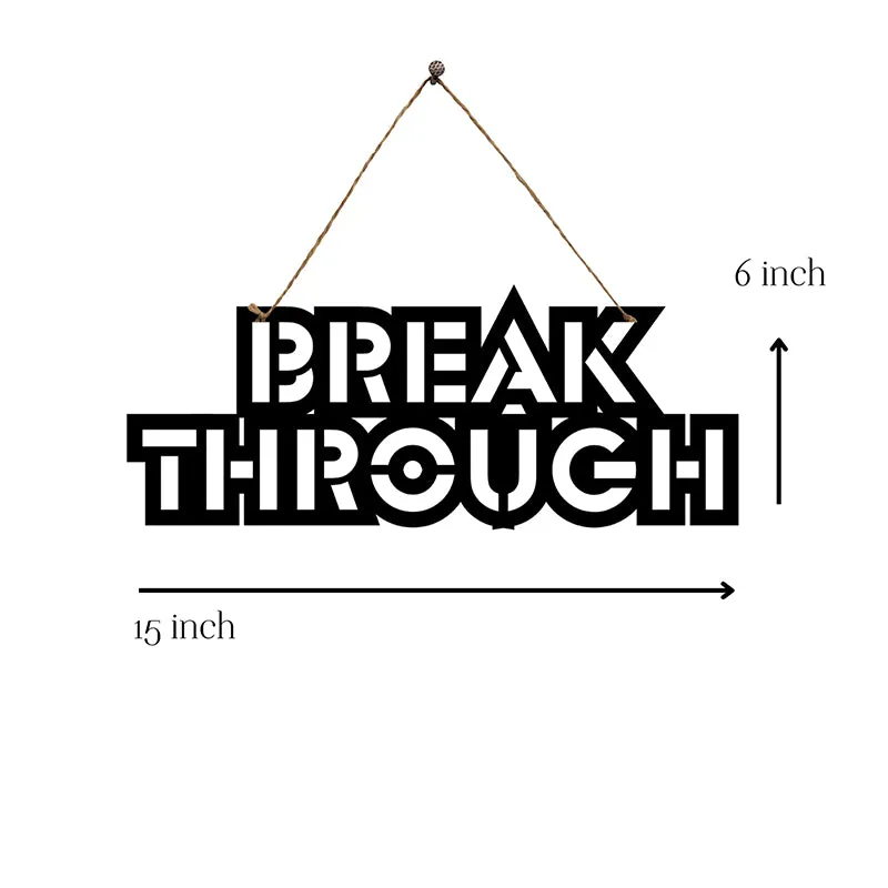 Break Through Mild Steel Wall Accent media 5
