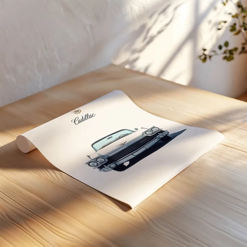 Cadillac Classic Wall Poster media 6
