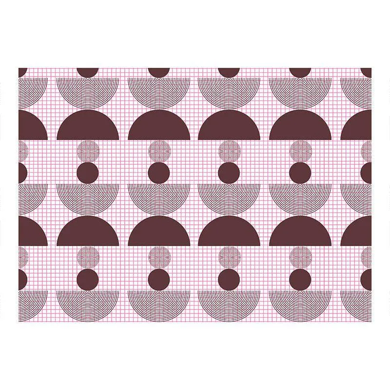 Chess Champion Geometric Cotton Bedsheet - 180 TC media 5