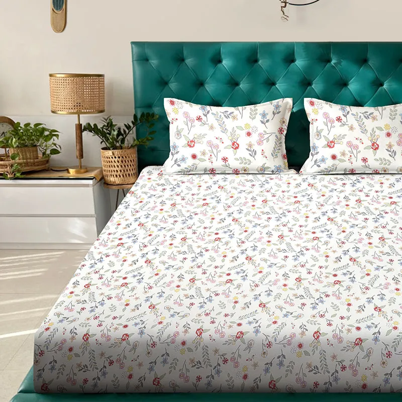 Ariadne Fitted Bedsheet - 180 GSM media 4