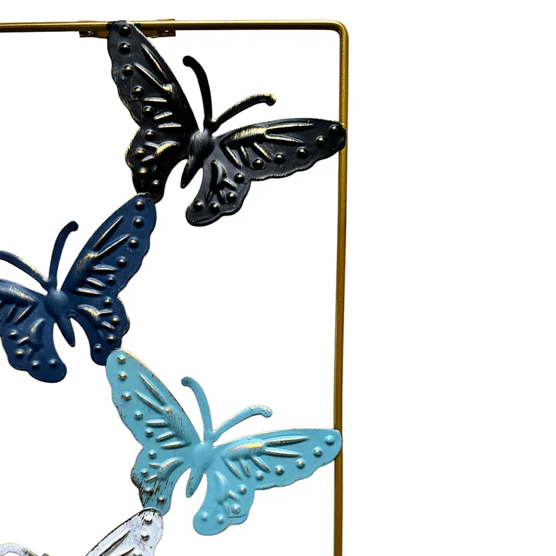 Sculpted Butterfly Metal Wall Accent - Set Of Two media 4