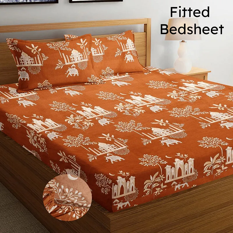 Kaylee Fitted Bedsheet - 180 GSM media 3