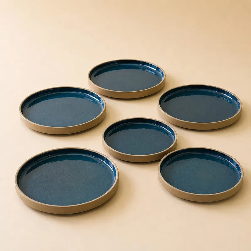PetiteServe Ceramic Quarter Plate - Set of Six - 5