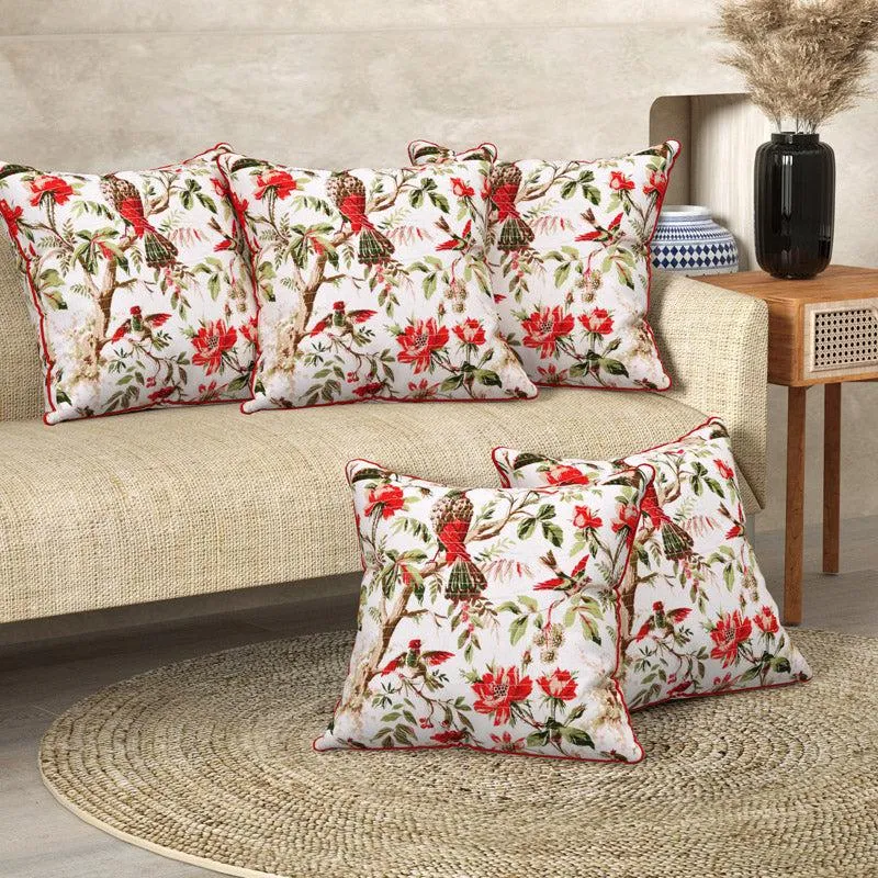 Ramiya Floral Cushion Cover - Set Of Two media 3