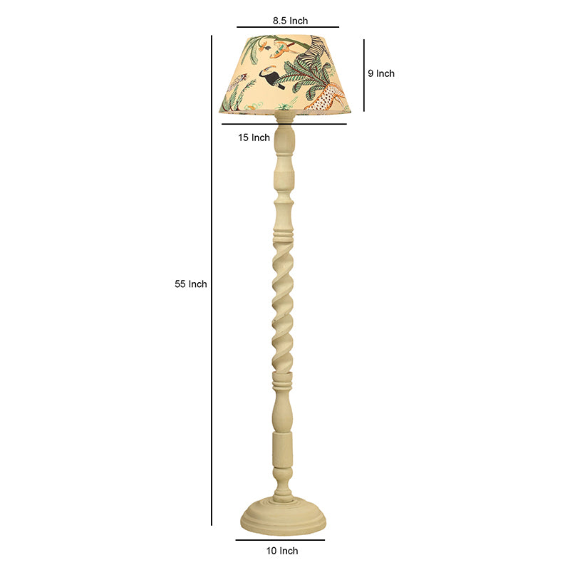 Stilda Cone Palm Floor Lamp media 5