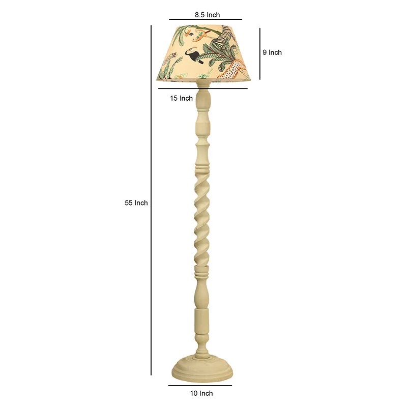 Stilda Cone Palm Floor Lamp media 5