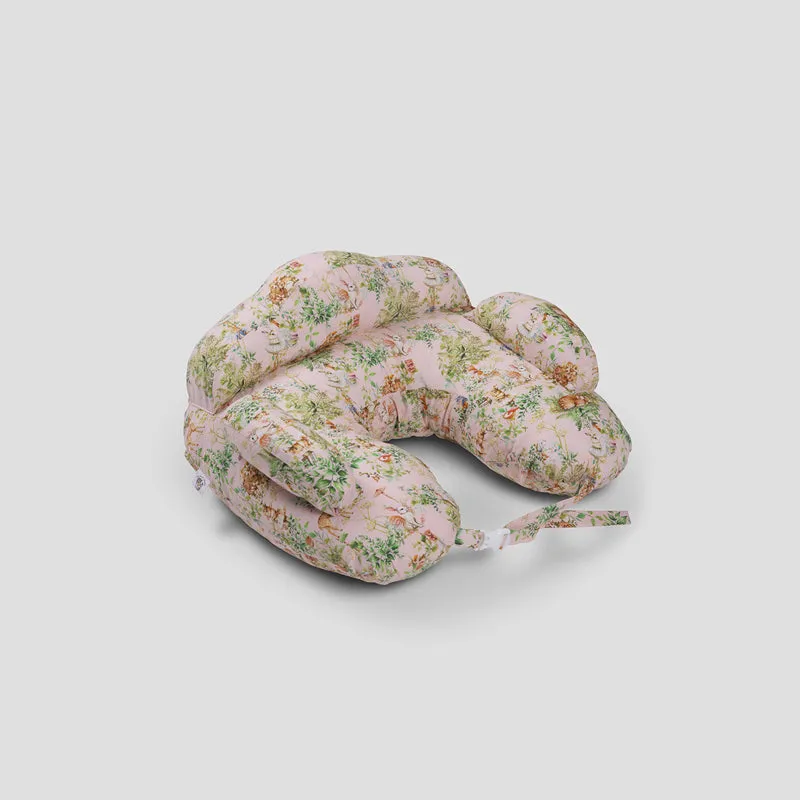 Blushing Bunny Duo Feeding Pillow with Removable Extra Pillow media 4