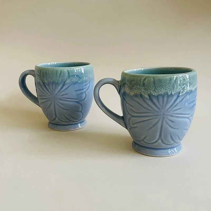 Linum Ceramic Coffee Mug (350 mL Each) - Set of Two media 5