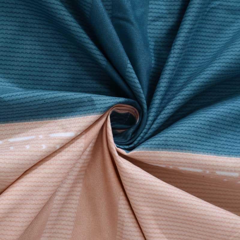 Clarisse Printed Microfiber Bedsheet - 130 GSM media 3
