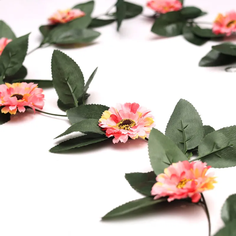 Fiora Artificial Gerbera Creeper (Powder Pink) Set of Two media 5