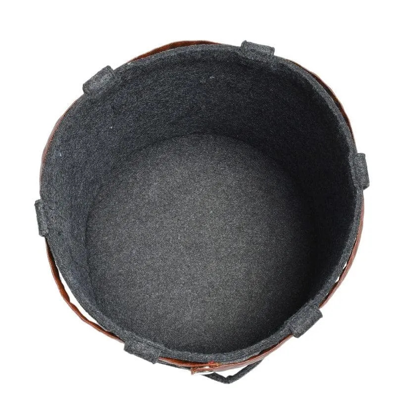Anise Felt Storage Basket media 4