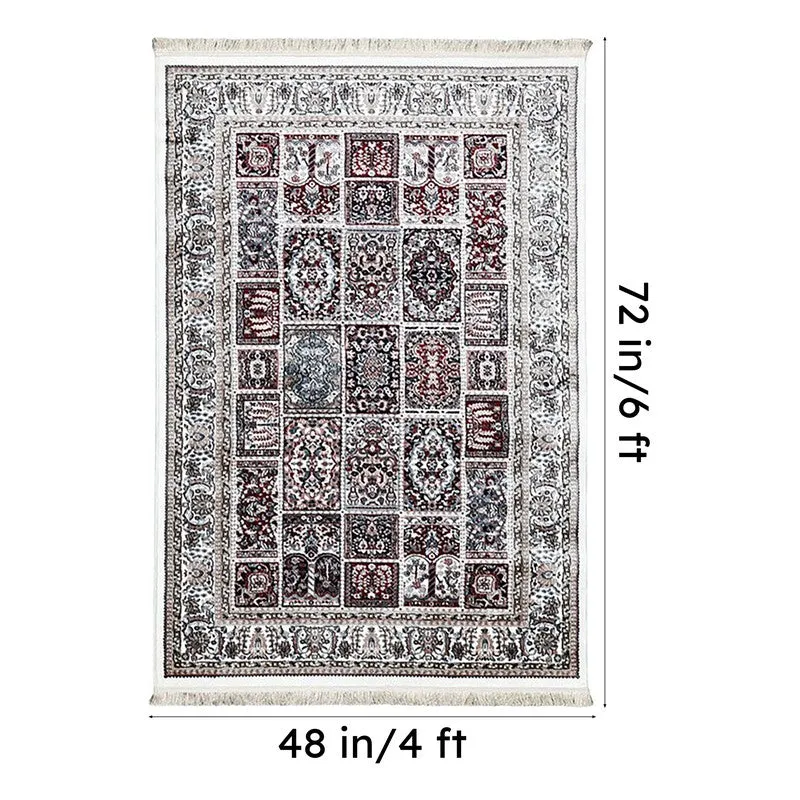 Zafira Art Silk Carpet media 9