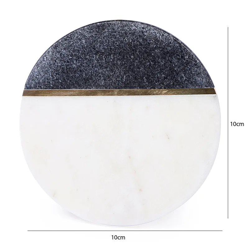 Tesoro Marble Coaster (Black) - Set Of Four media 8