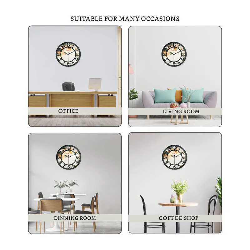 Moul Sweep Silent Wall Clock media 6