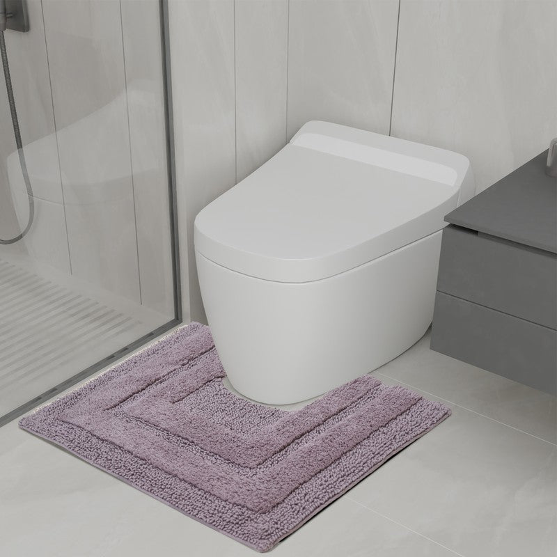 Aqualoom Anti skid Bath Mat (Purple) - Set Of Two media 6