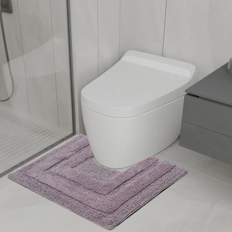 Aqualoom Anti skid Bath Mat (Purple) - Set Of Two media 6