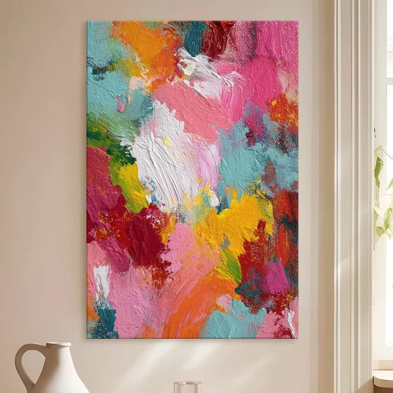 Fragmenta Bold Abstract Canvas Wall Art media 4