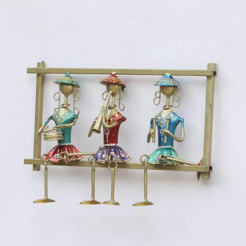 Tribal Choir Iron Wall Accent media 4