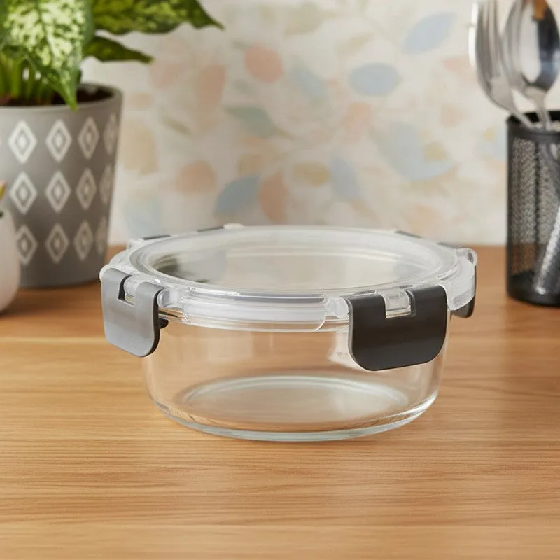 Lunaro Fresh Lunch Box (Grey) - 400 ML media 1