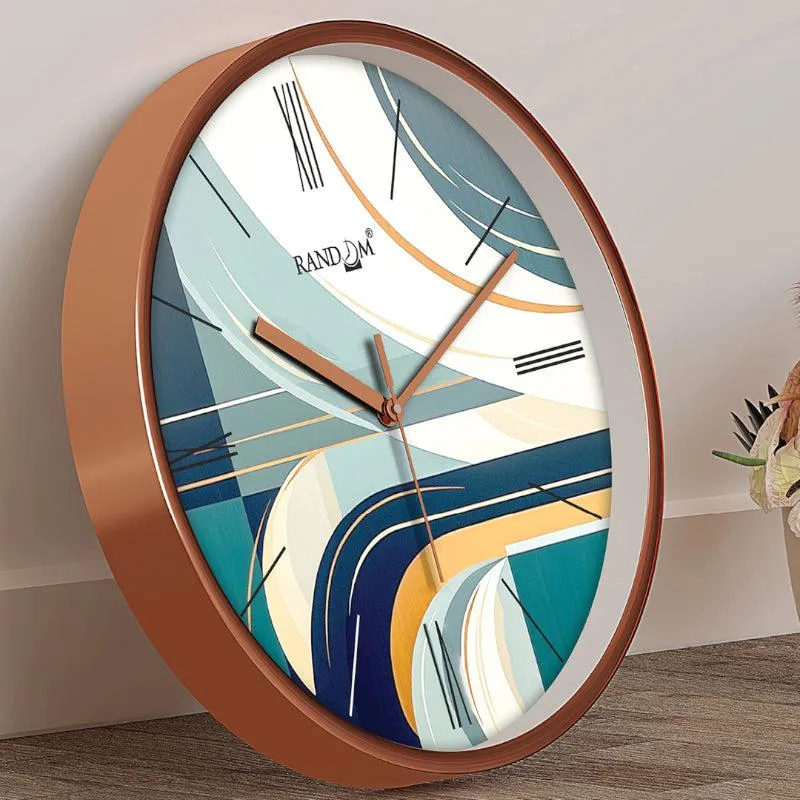 Hemo Abstract Wall Clock media 3