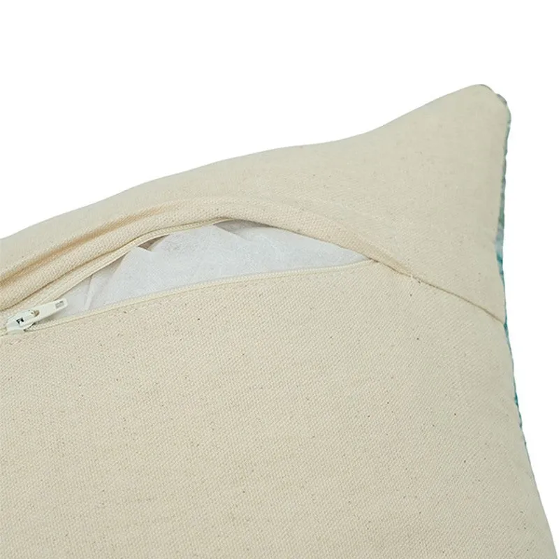 PetalPrism Cushion Cover - Sky Blue media 5