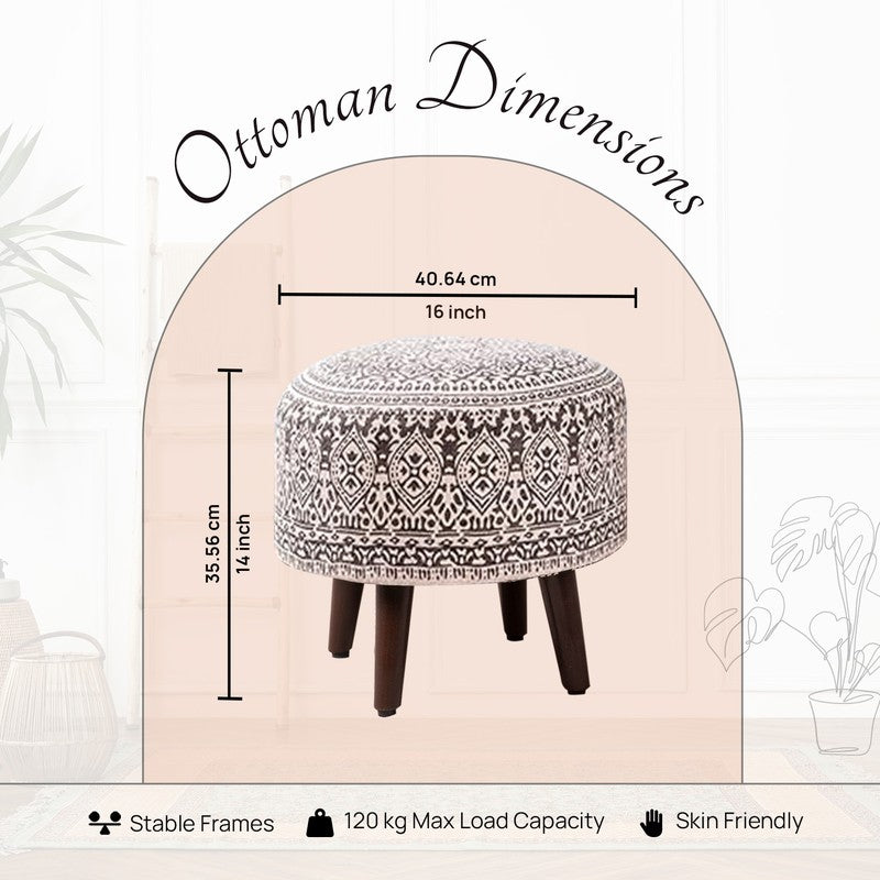 Chenova Cotton Ottoman media 6