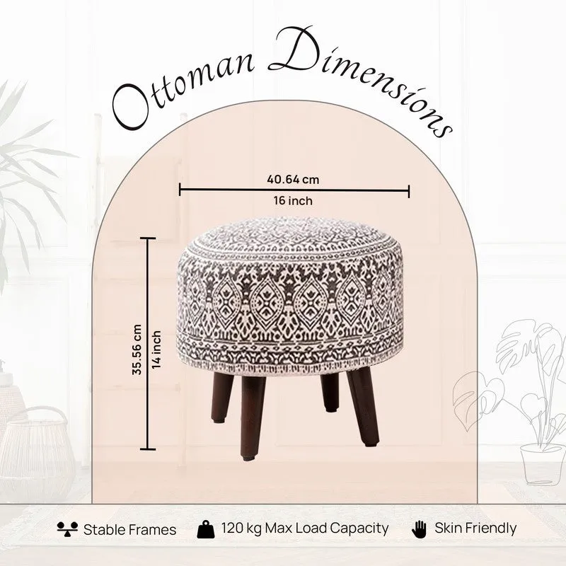 Chenova Cotton Ottoman media 6