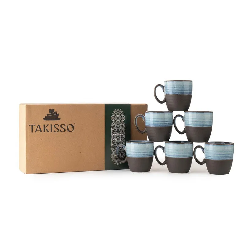 Elowen Porcelain Tea Cup (200 mL Each) - Set Of Six media 8