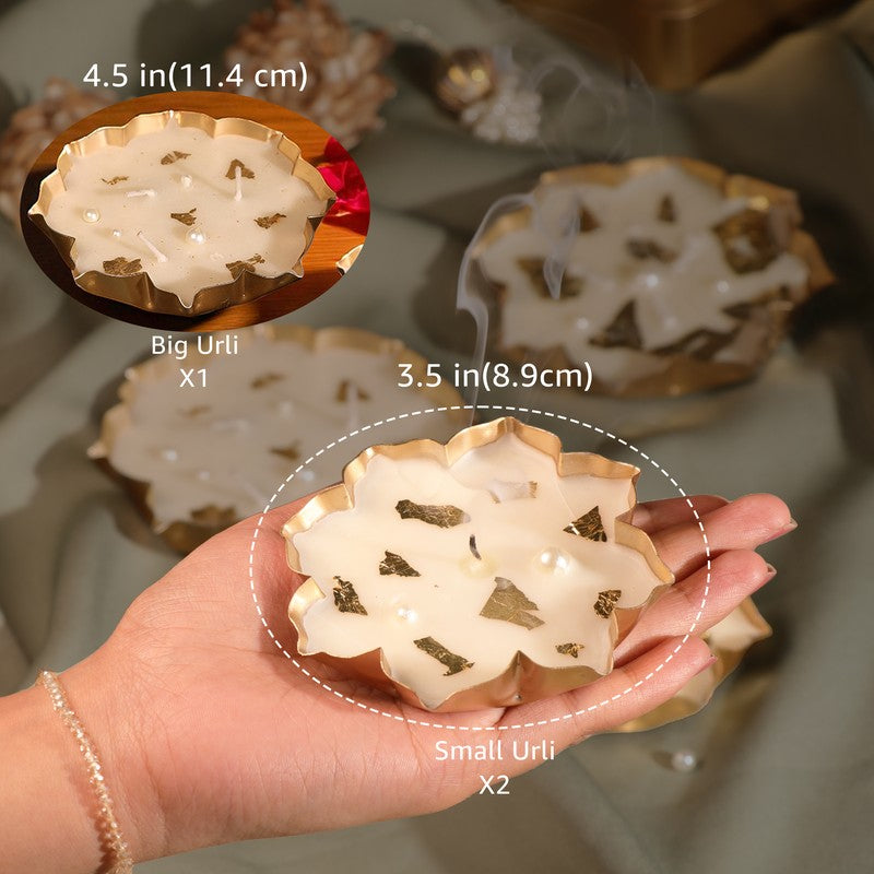 Ivory Glow Candle - Set Of Three