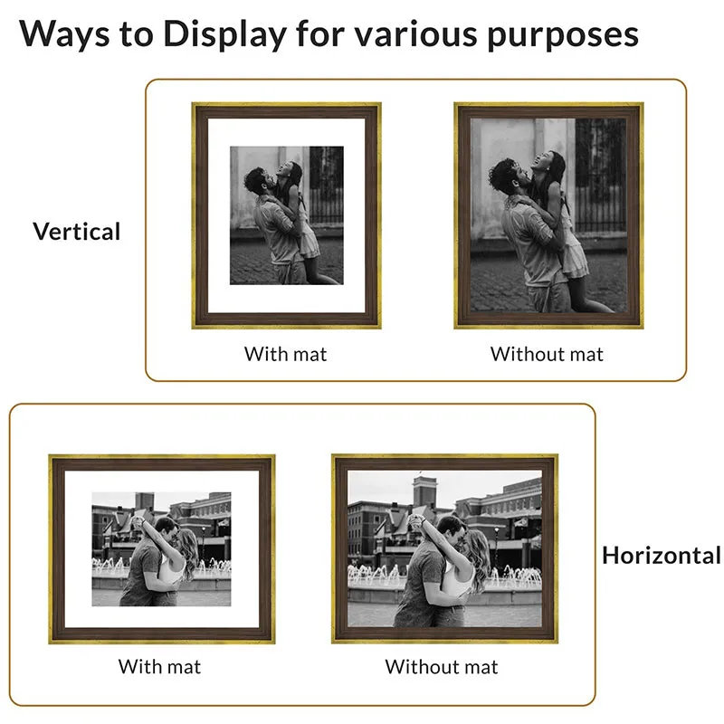 Troy Lite Photo Frame (Gold) - Set Of Four media 5
